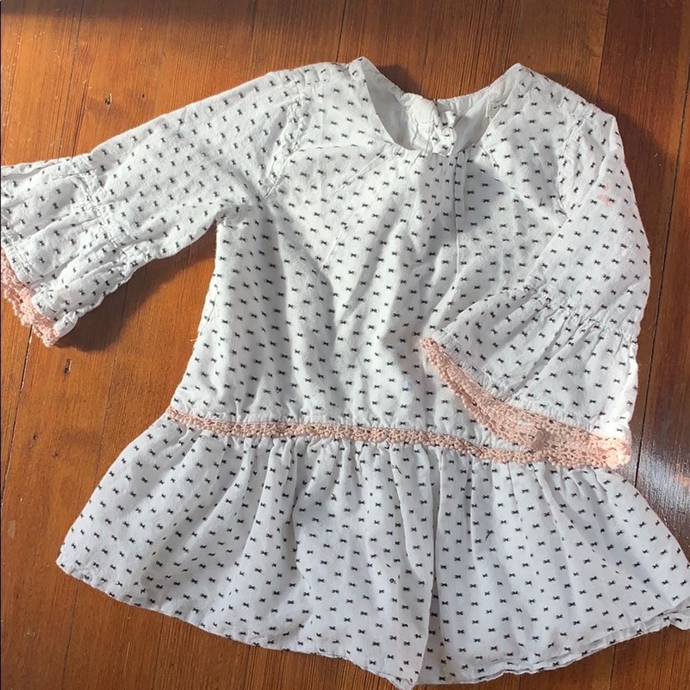 Max Studio bow motif blouse